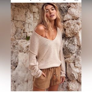 Aerie Oversized Voop Sweater